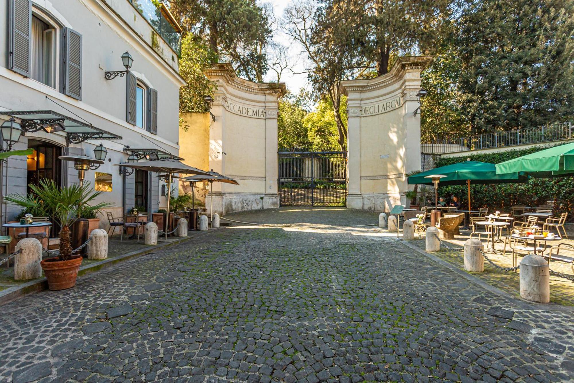 Hotel Parrasio Roma Exterior foto