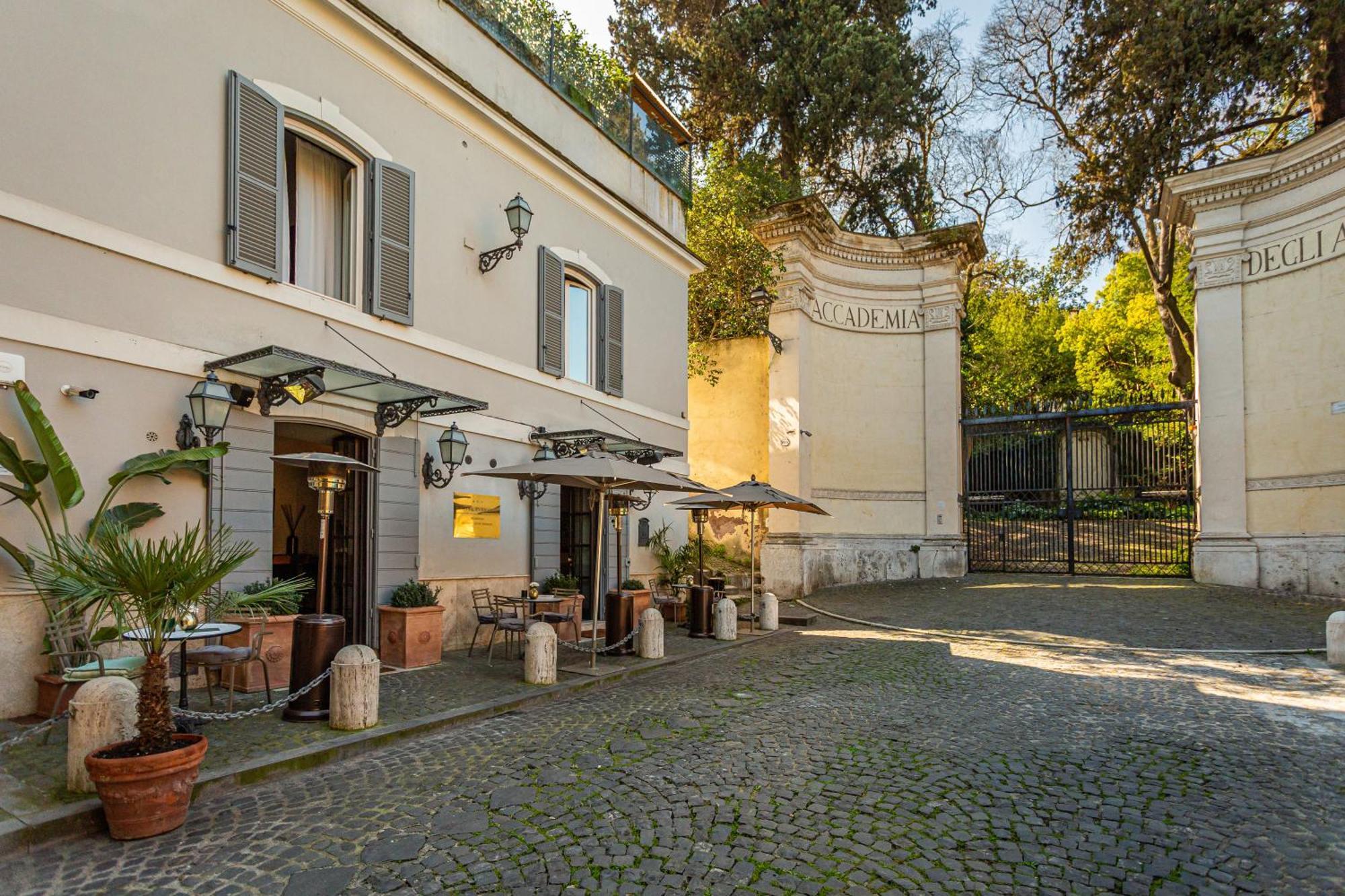 Hotel Parrasio Roma Exterior foto
